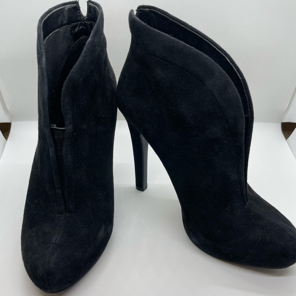 Jessica Simpson Black Suede Booties